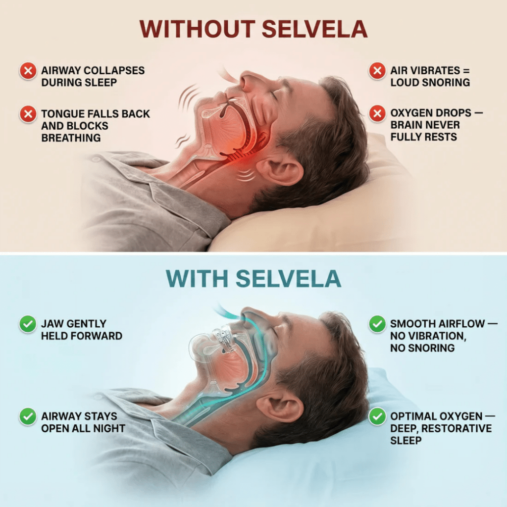 Selvela Anti-Snoring Mouthpiece (Official Retailer) [year]